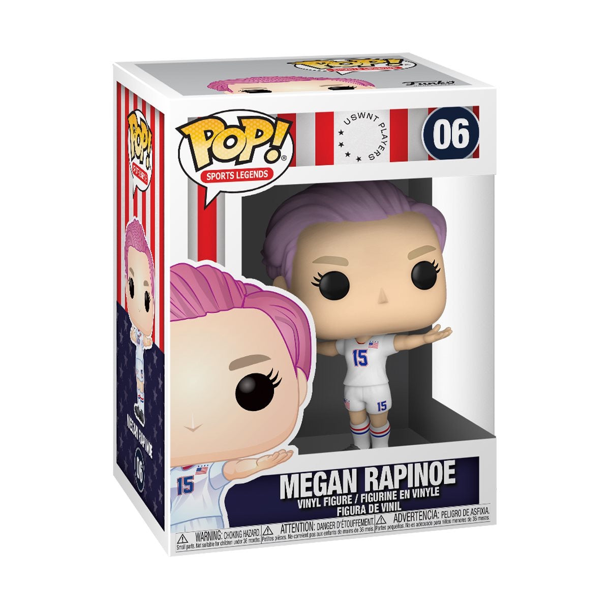 US Women's National Team Megan Rapinoe Pop! Vinyl Figure