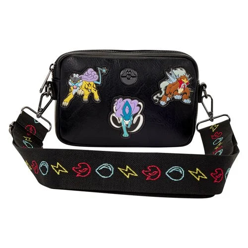 Pokemon Legendary Beasts Crossbody Sling Bag with Coin Bag