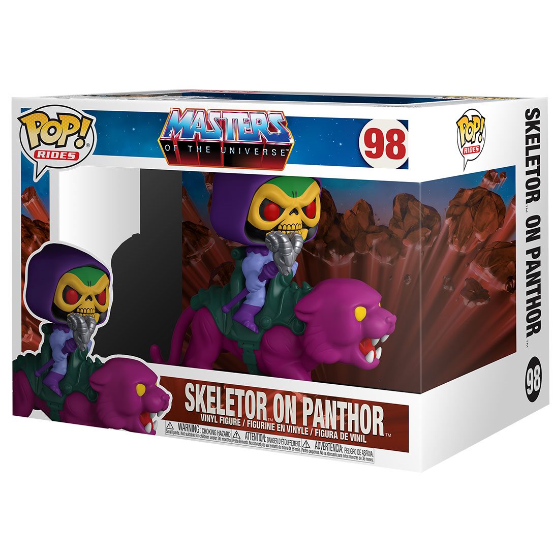 Masters of the Universe Skeletor on Panthor Pop! Ride